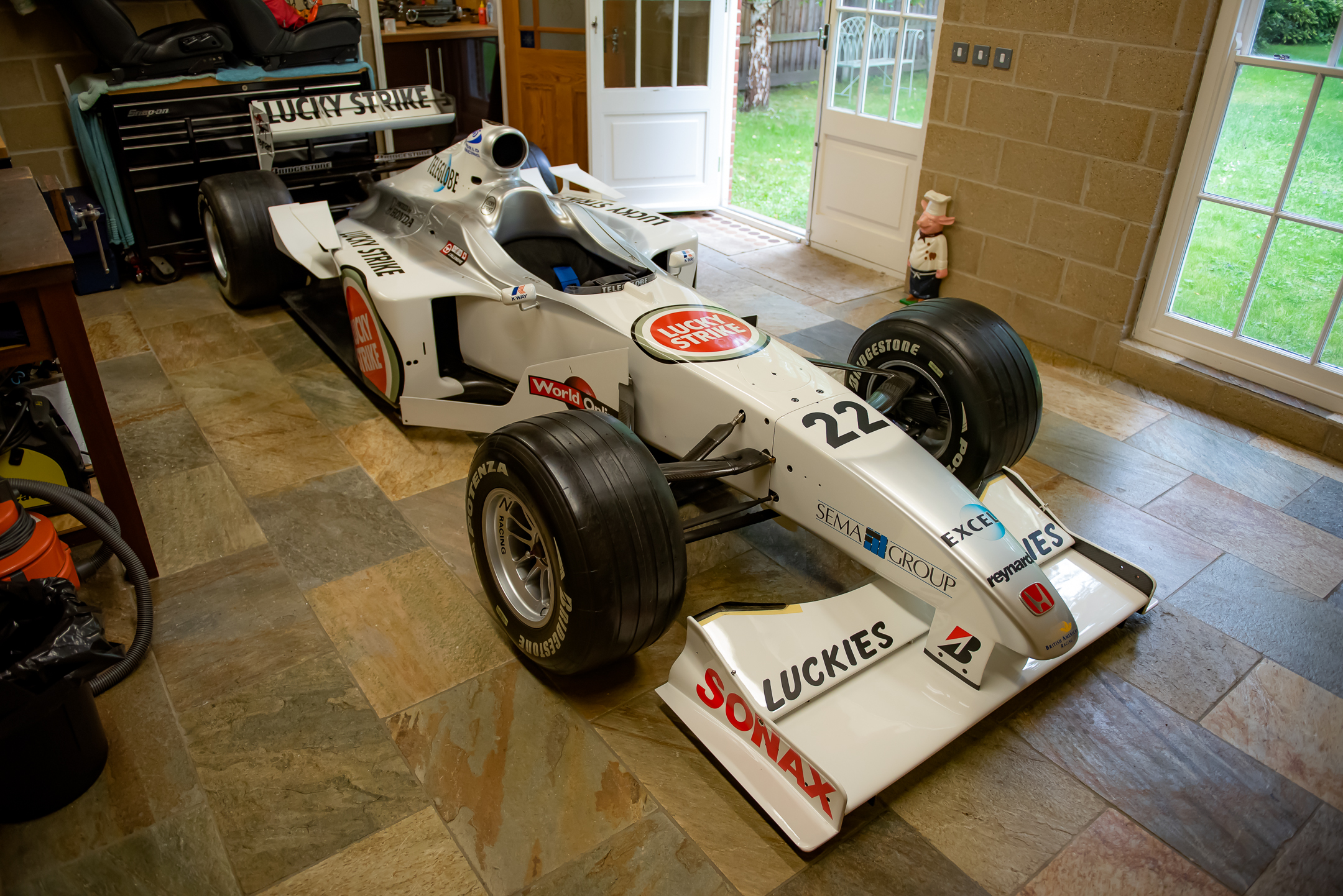 2000 BAR Honda 002 Formula 1 Car - Ex Jacques Villeneuve for sale