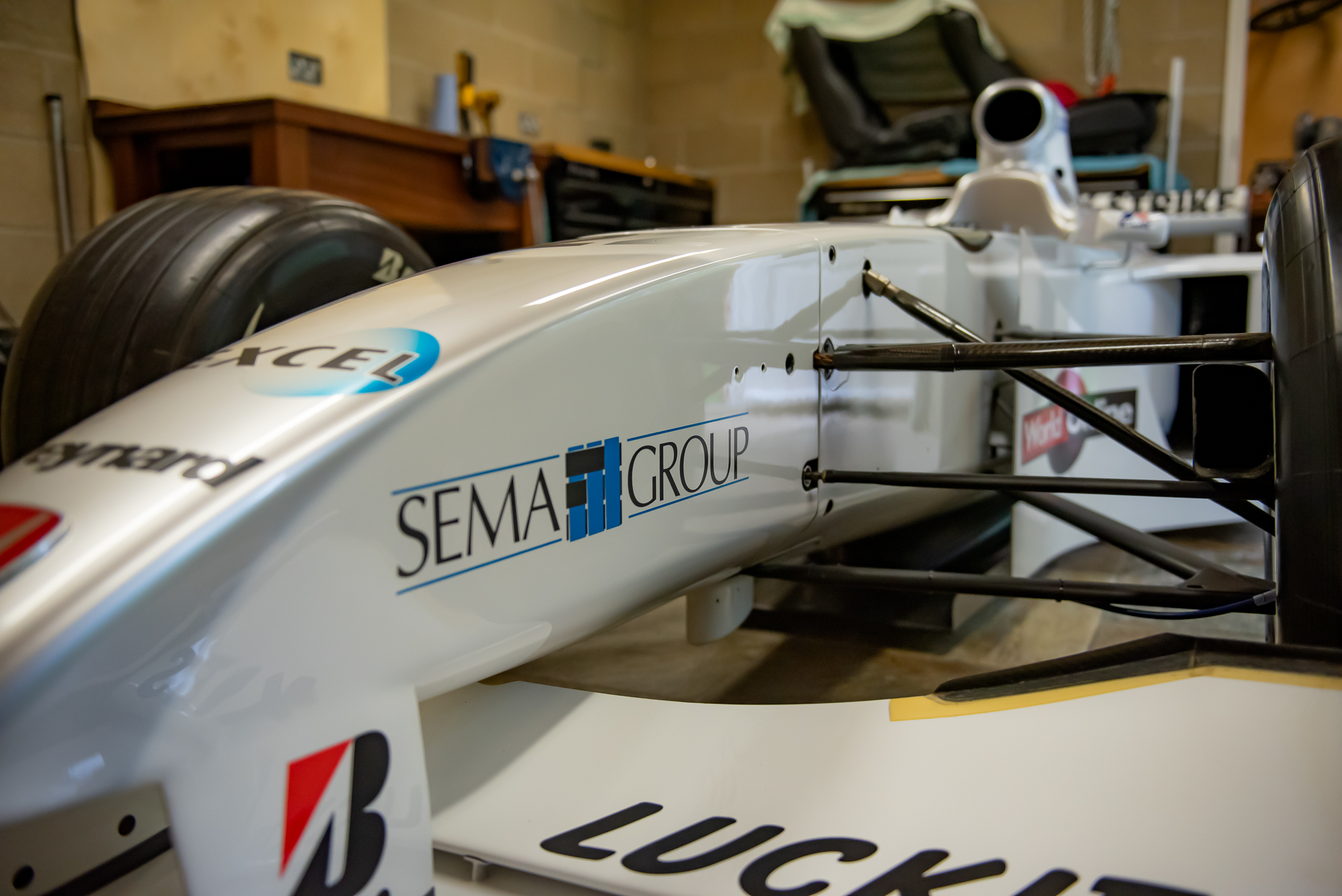 2000 BAR Honda 002 Formula 1 Car - Ex Jacques Villeneuve for