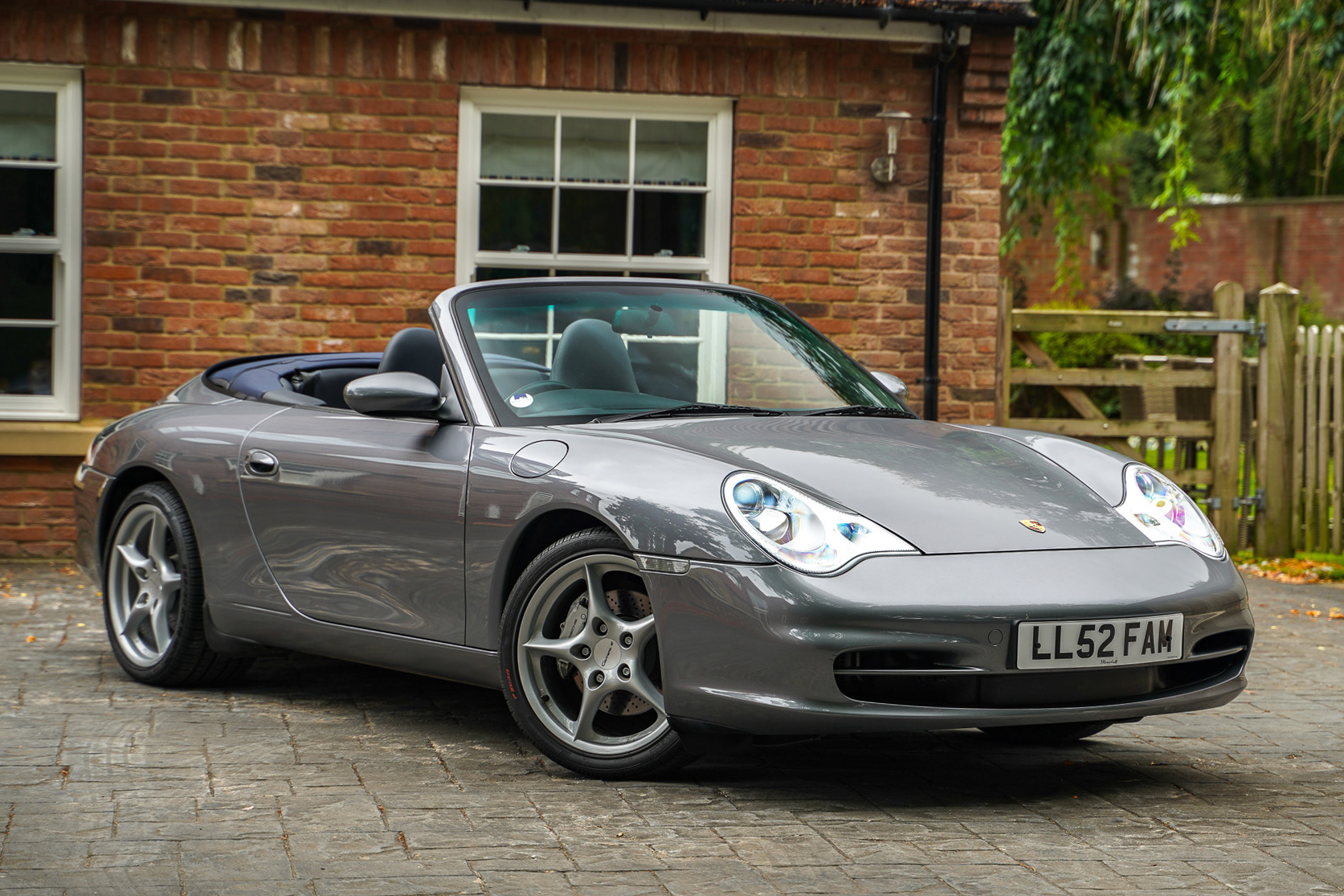 2003 Porsche 911 (996) Carrera 4 Cabriolet - 10,328 Miles - Manual