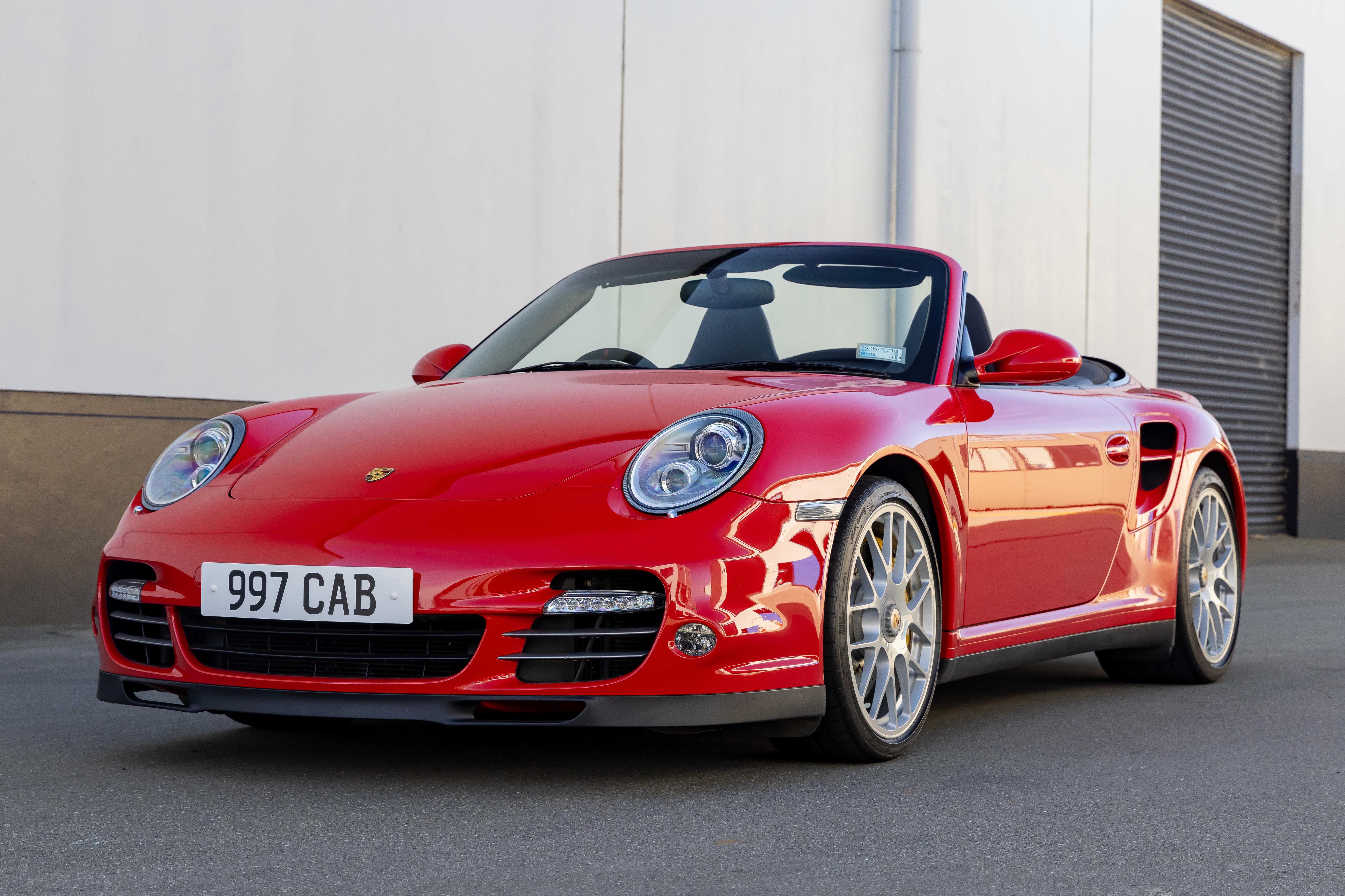 2009 Porsche 911 (997.2) Turbo Cabriolet - 24,225 Miles - Manual