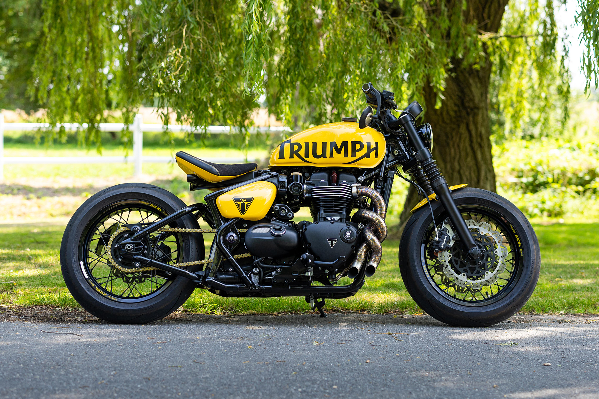 2021 Triumph Bonneville Bobber - Thornton Hundred - 67 Miles