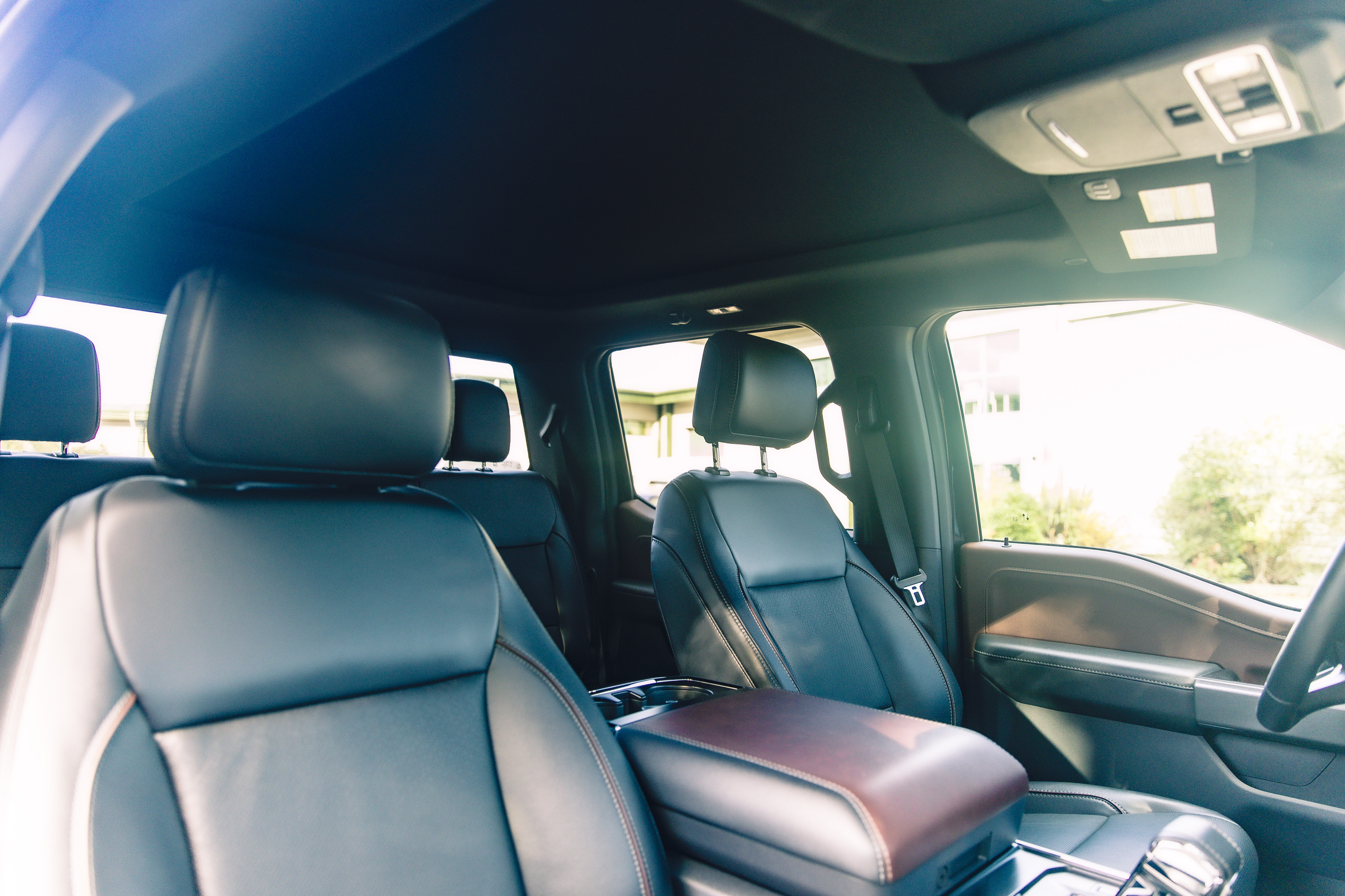 Per Ford Ranger 2023 2024 ABS aspetto in fibra di carbonio accessori interni  interruttore finestra cambio panle anteriore posteriore air vent sticker -  AliExpress, image size:1263x842