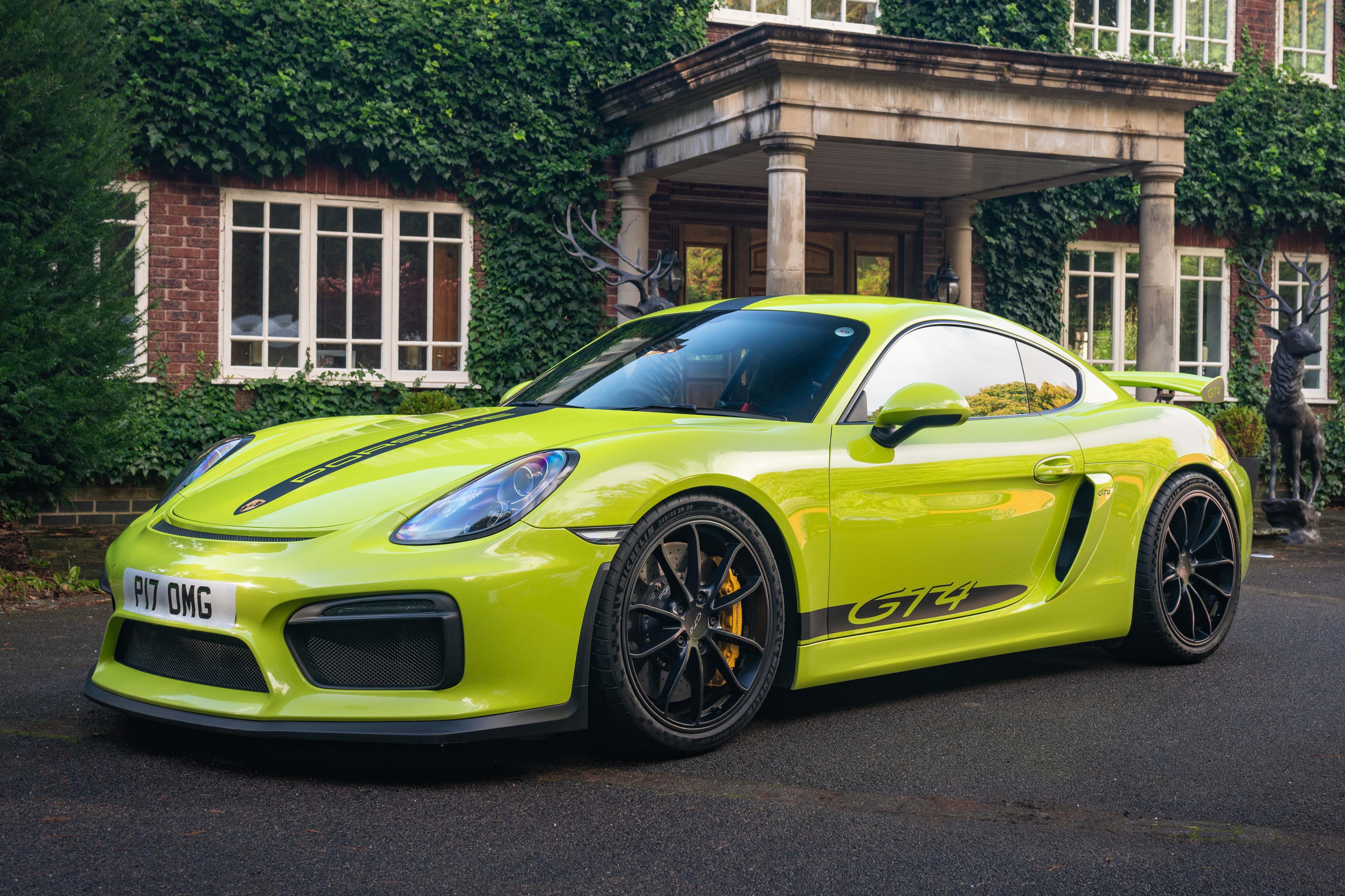 2016 Porsche (981) Cayman GT4 Clubsport – Manual