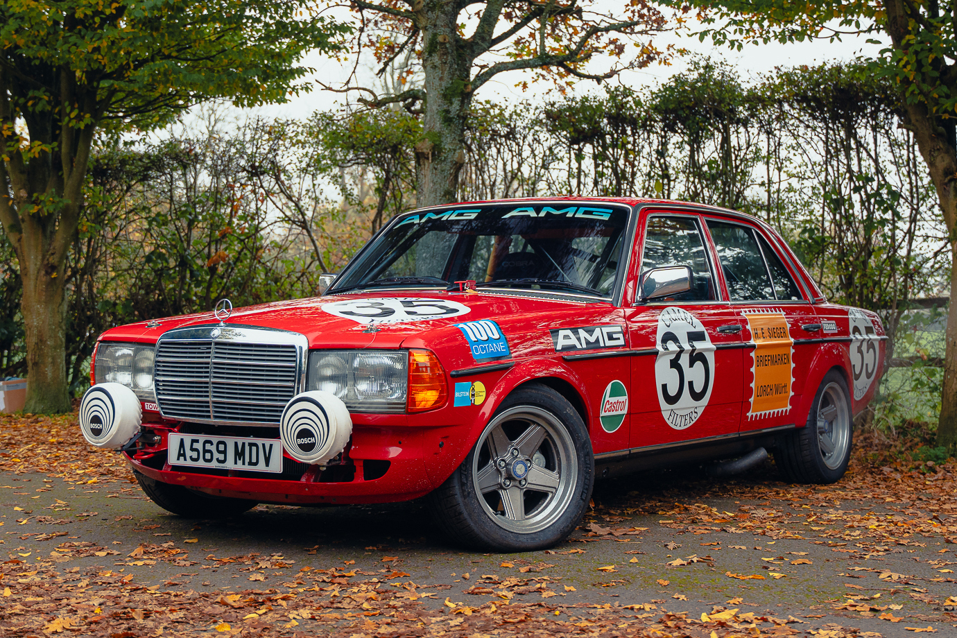 1983 Mercedes-Benz (W123) 230 E - 'Red Pig' V8 Tribute