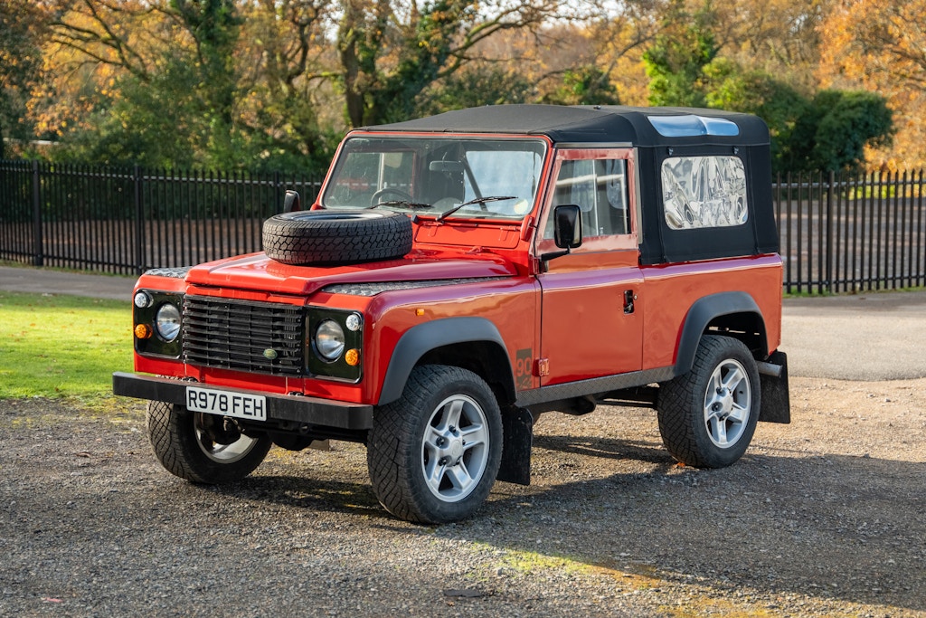 1998 Land Rover Defender 90 Soft Top for sale by auction in Liphook ...