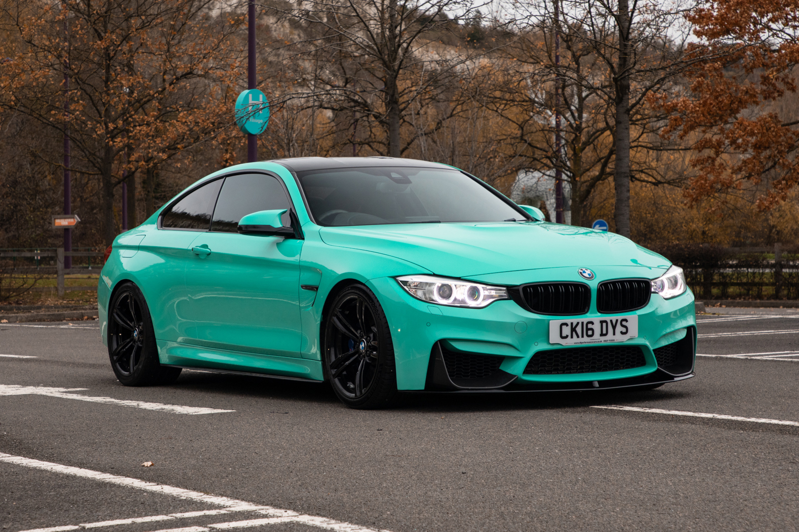 2016 BMW (F82) M4 - Individual Mint Green