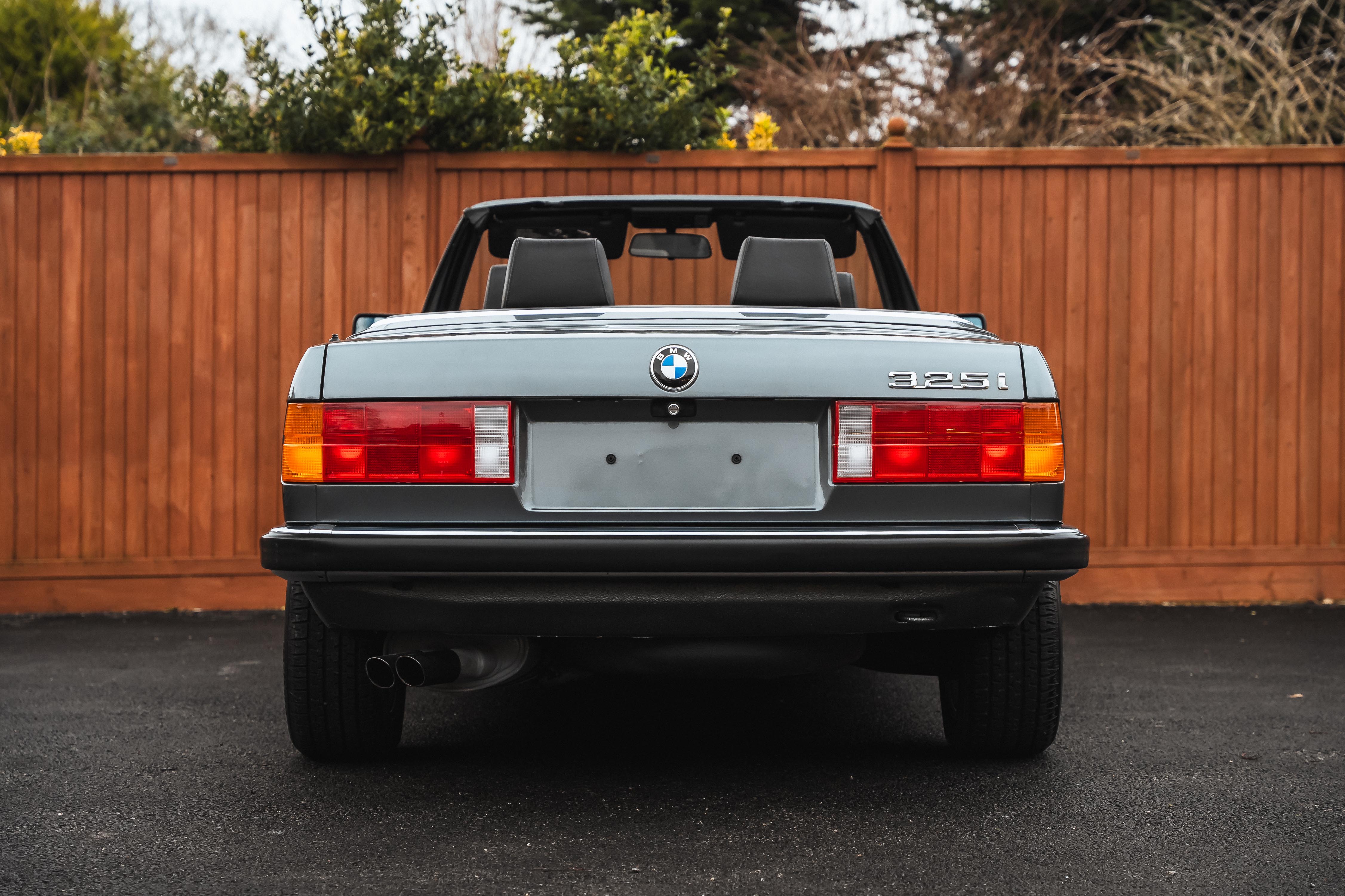 1989 BMW (E30) 325i Convertible - LHD - 19,571 km - UK Registered for ...
