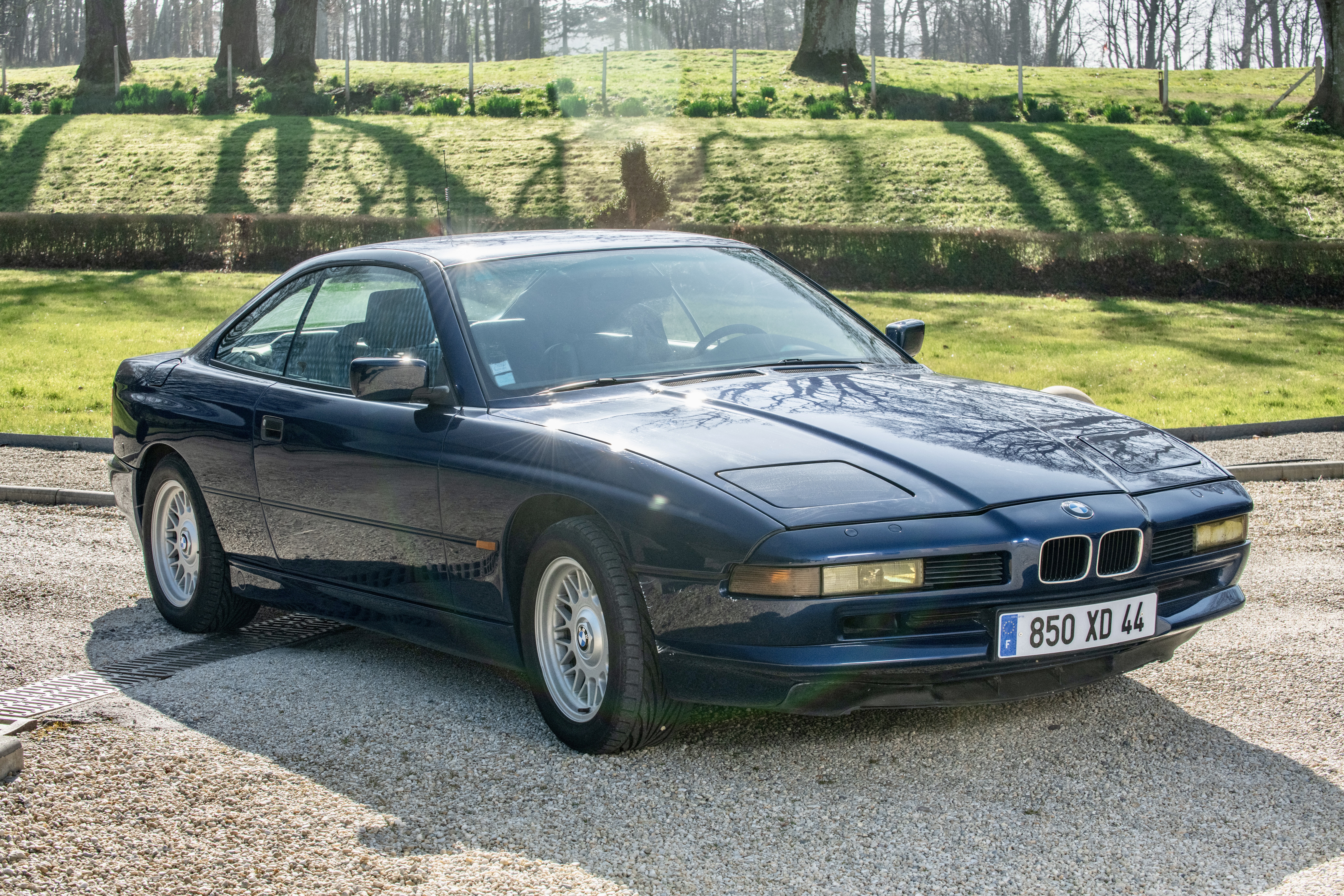 BMW 8-Series 850i Coupe (E31) 1991 Blue Met 1:43 Minichamps