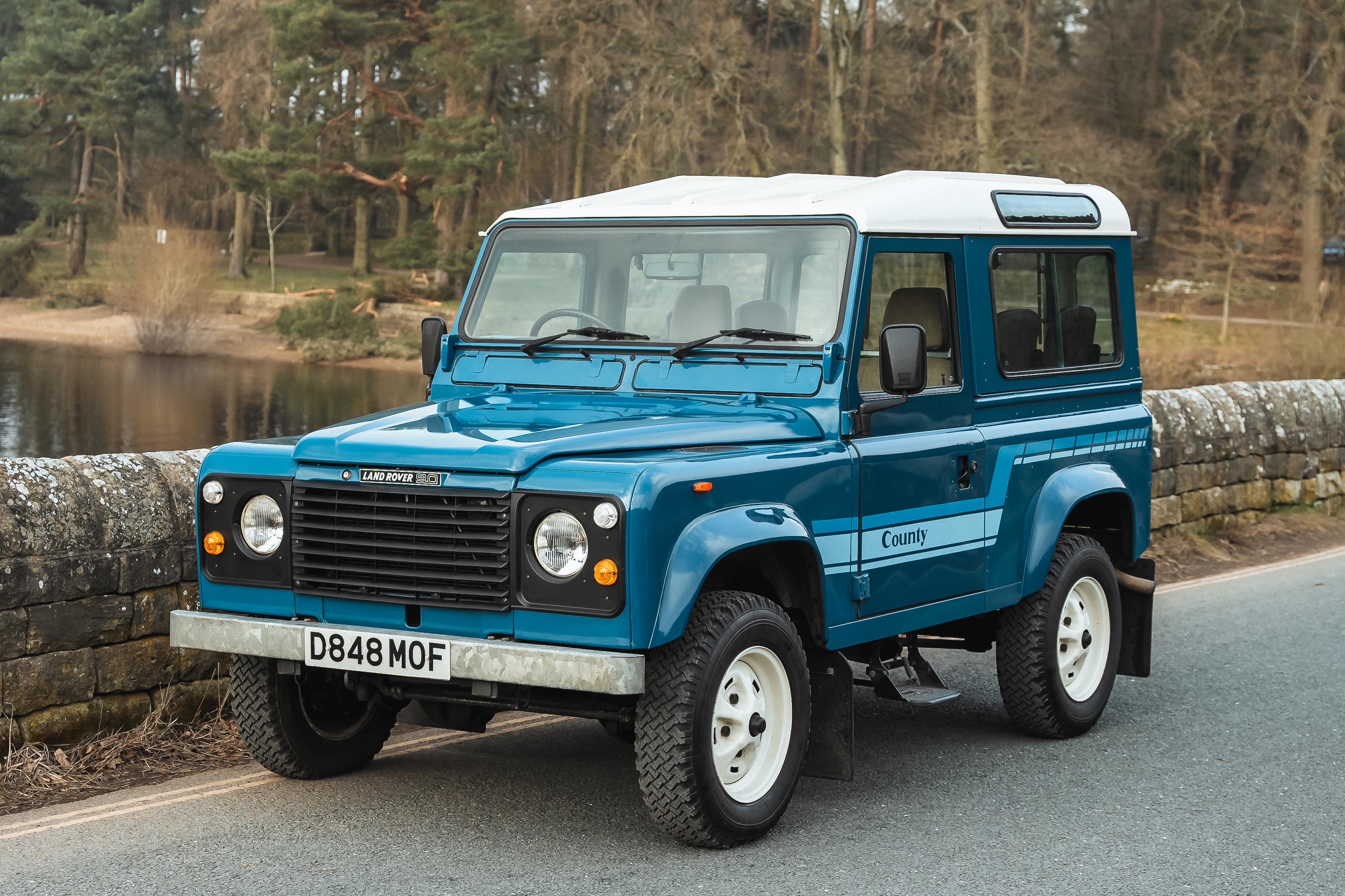 1986 Land Rover 90 County Station Wagon - 25,630 miles