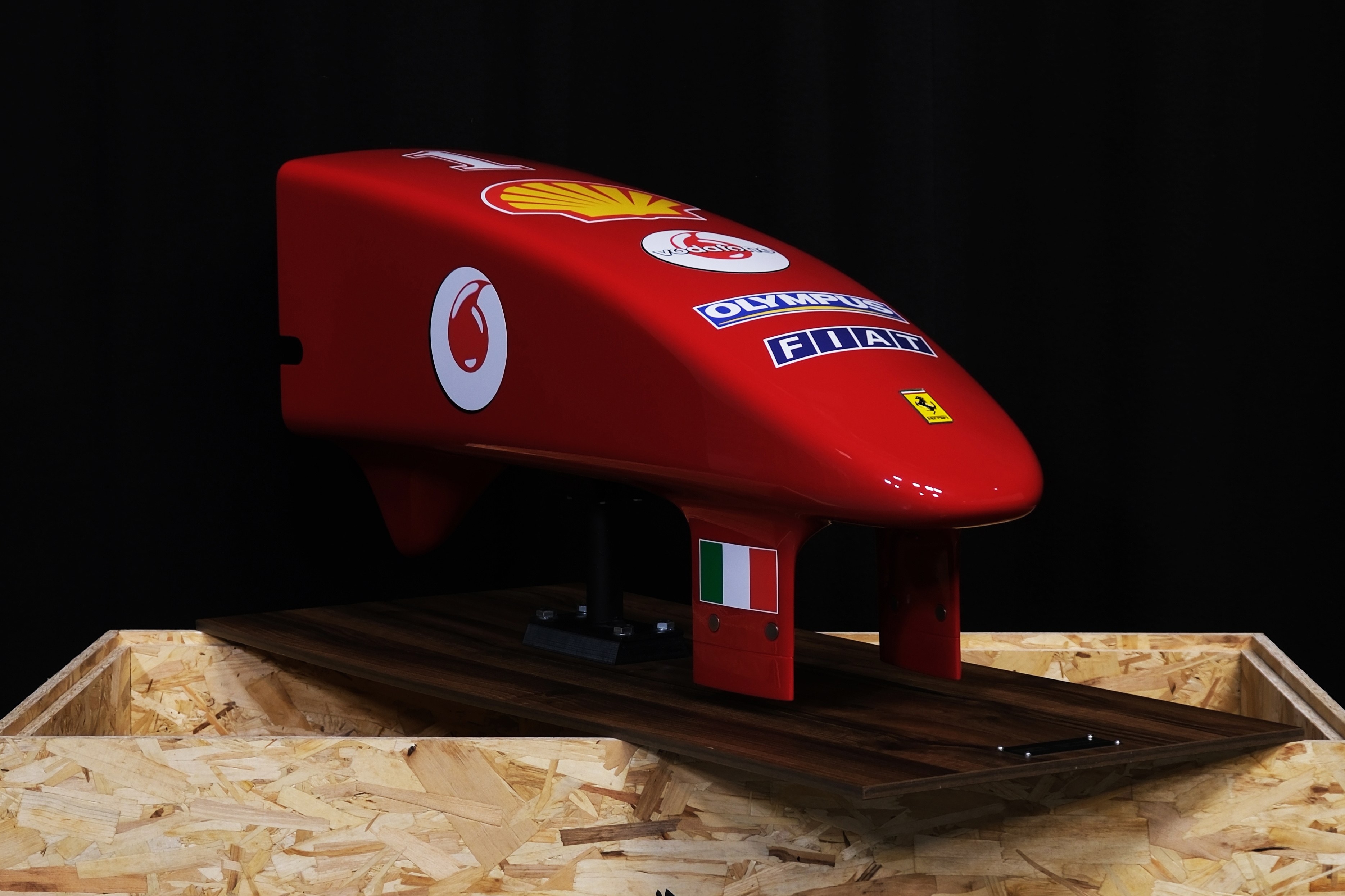 F1 Ferrari F2004 1/12 ノーズコーン&フロントスポ