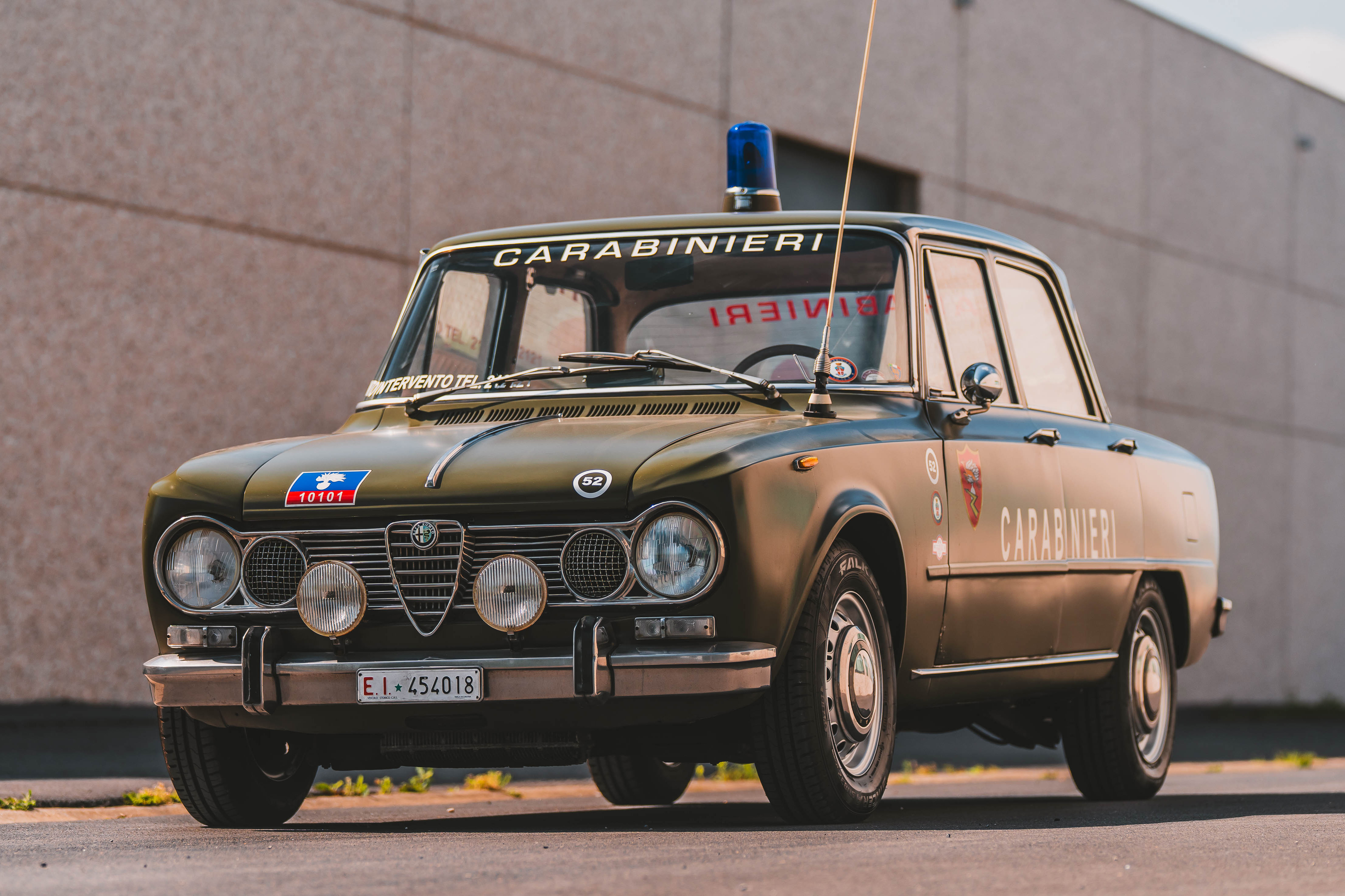 1969 Alfa Romeo Giulia 1600 Super Biscione 'Carabinieri'