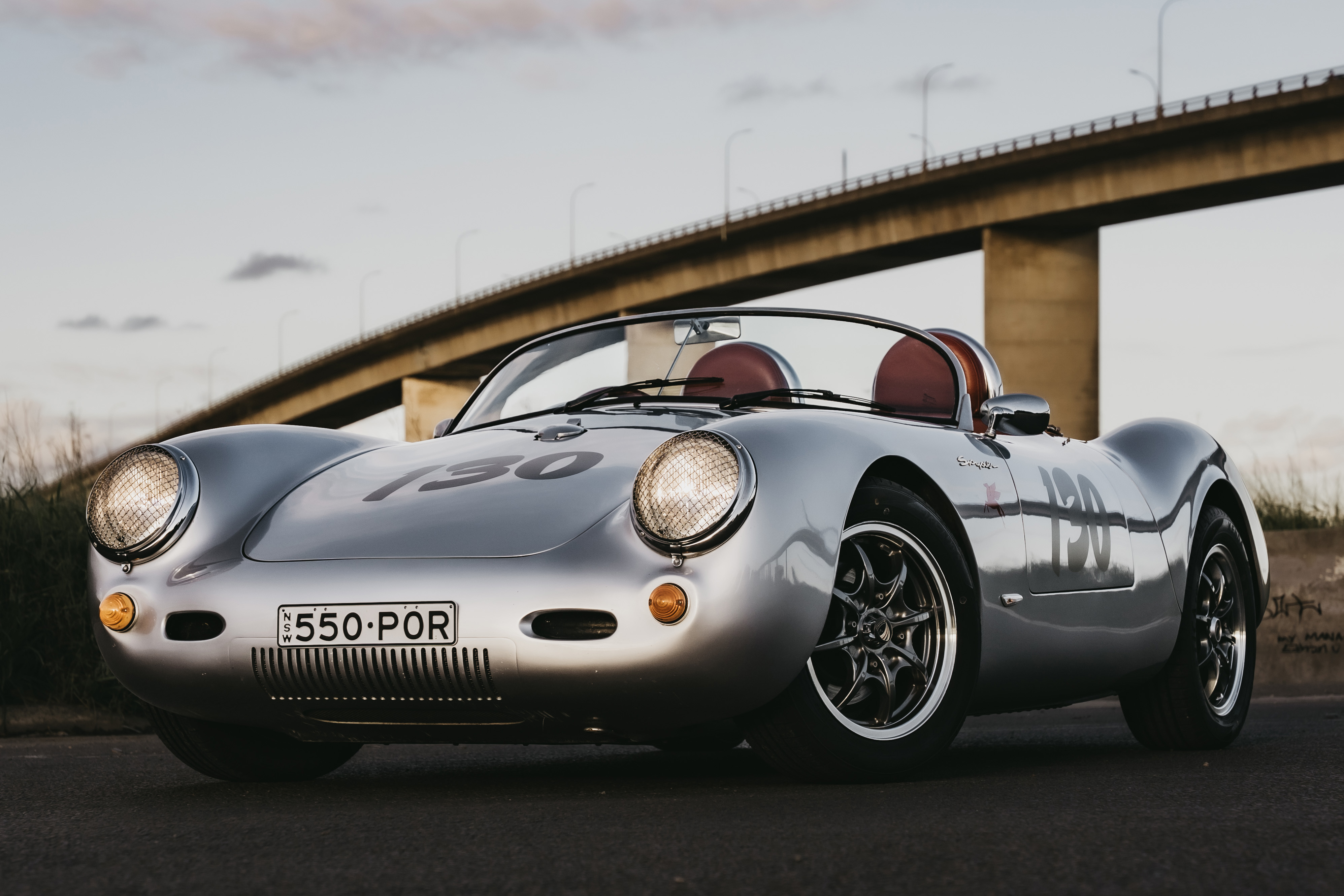 2009 Chamonix Spyder 550 - Porsche 550 Spyder Replica - 21,613 Km