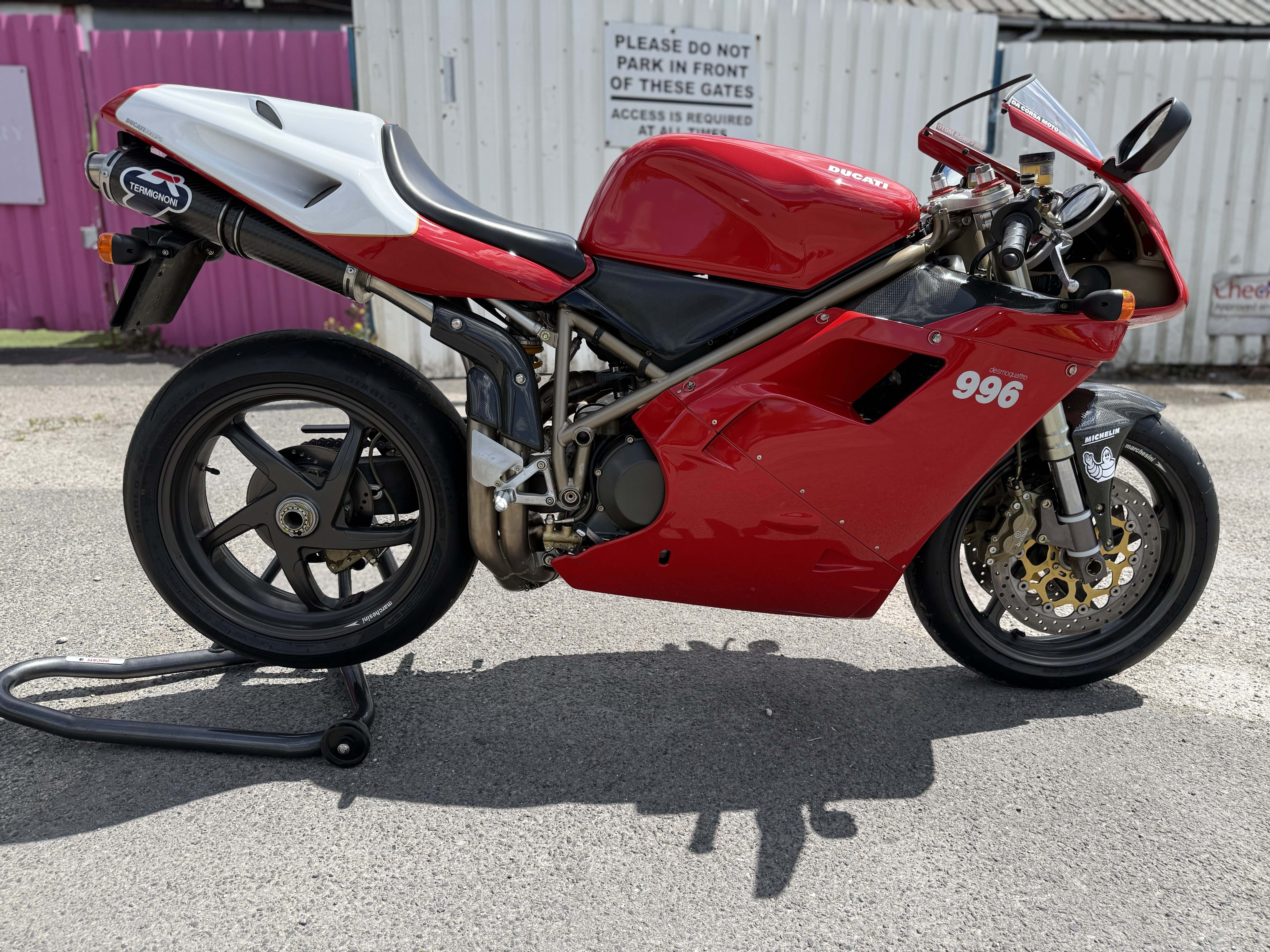 1999 Ducati 996 SPS for sale by auction in Derbyshire, United Kingdom