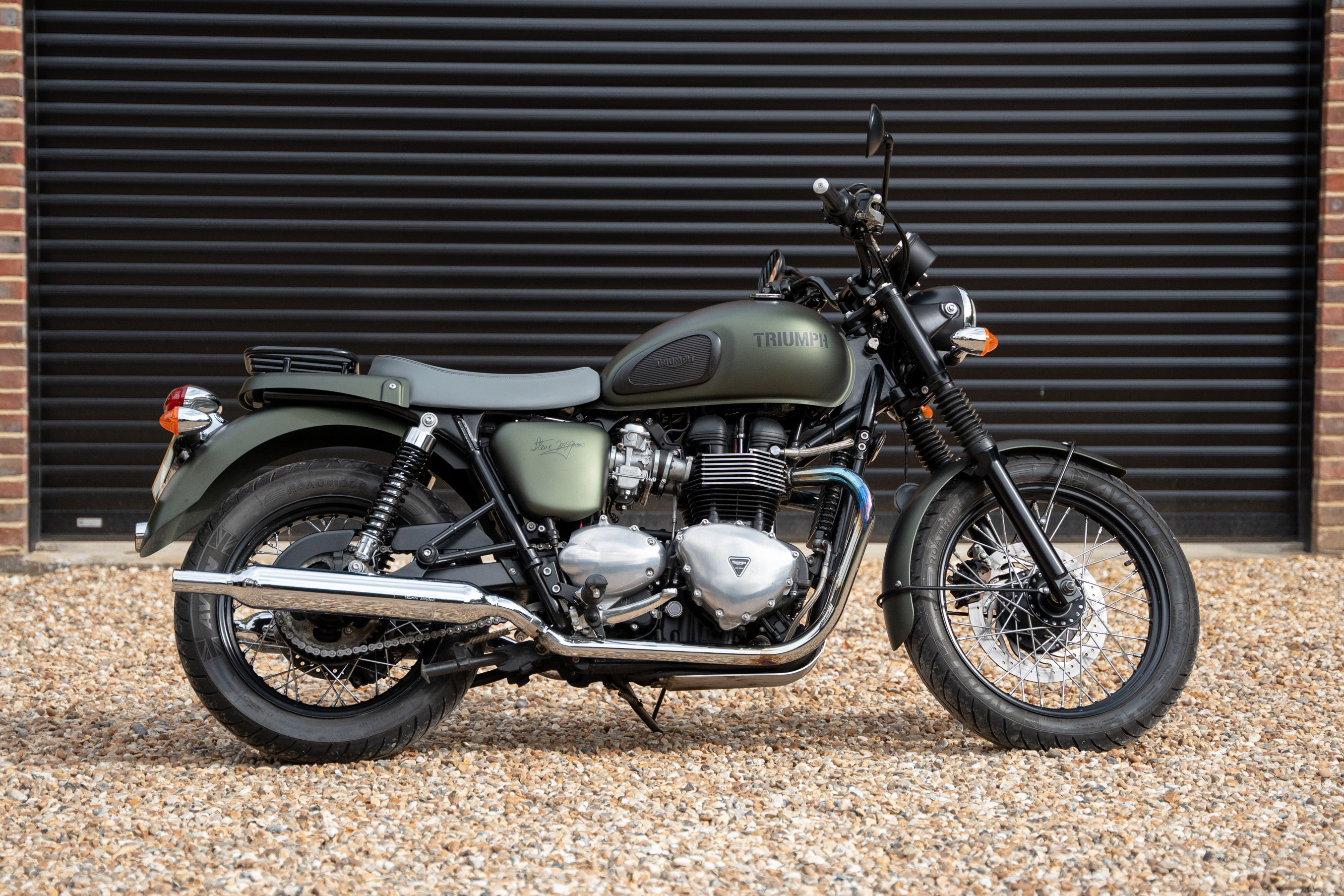 2012 Triumph T100 - 'Steve McQueen' - 1,591 Miles for sale by auction in  Horsham, West Sussex, United Kingdom, image size:1263x842