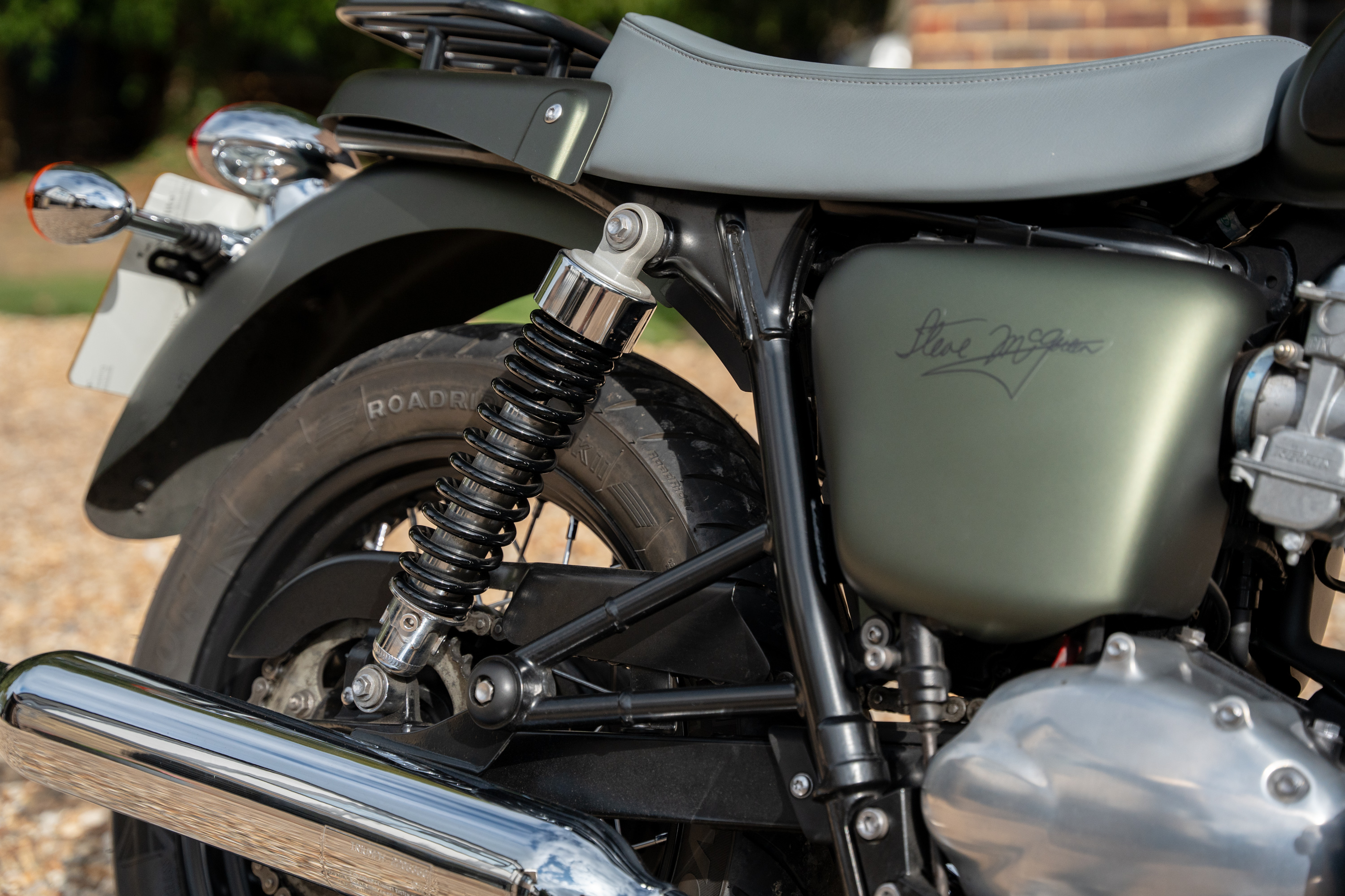 2012 Triumph T100 - 'Steve McQueen' - 1,591 Miles for sale by auction in  Horsham, West Sussex, United Kingdom, image size:1263x842