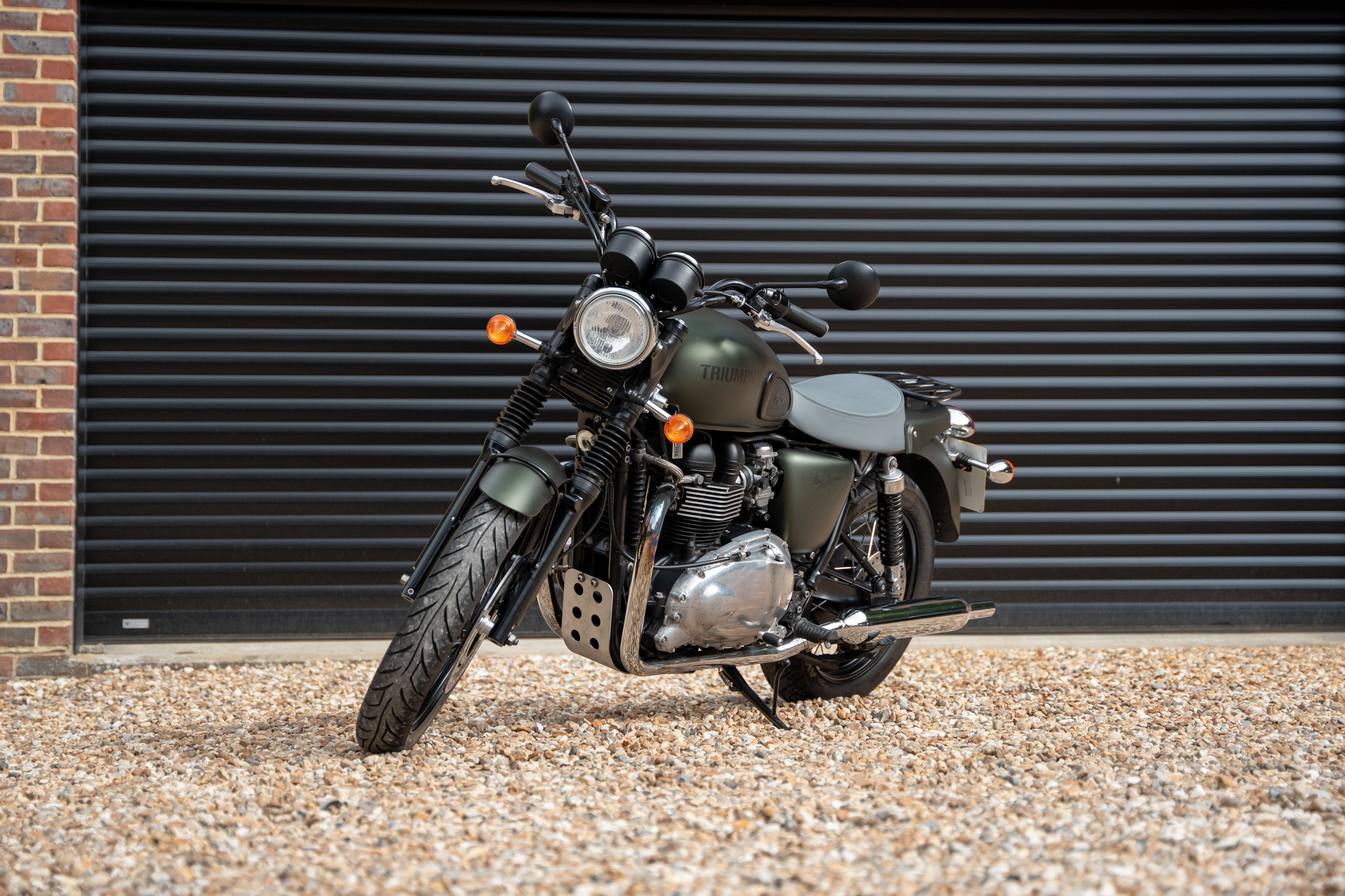 2012 Triumph T100 - 'Steve McQueen' - 1,591 Miles for sale by auction in  Horsham, West Sussex, United Kingdom, image size:1263x842