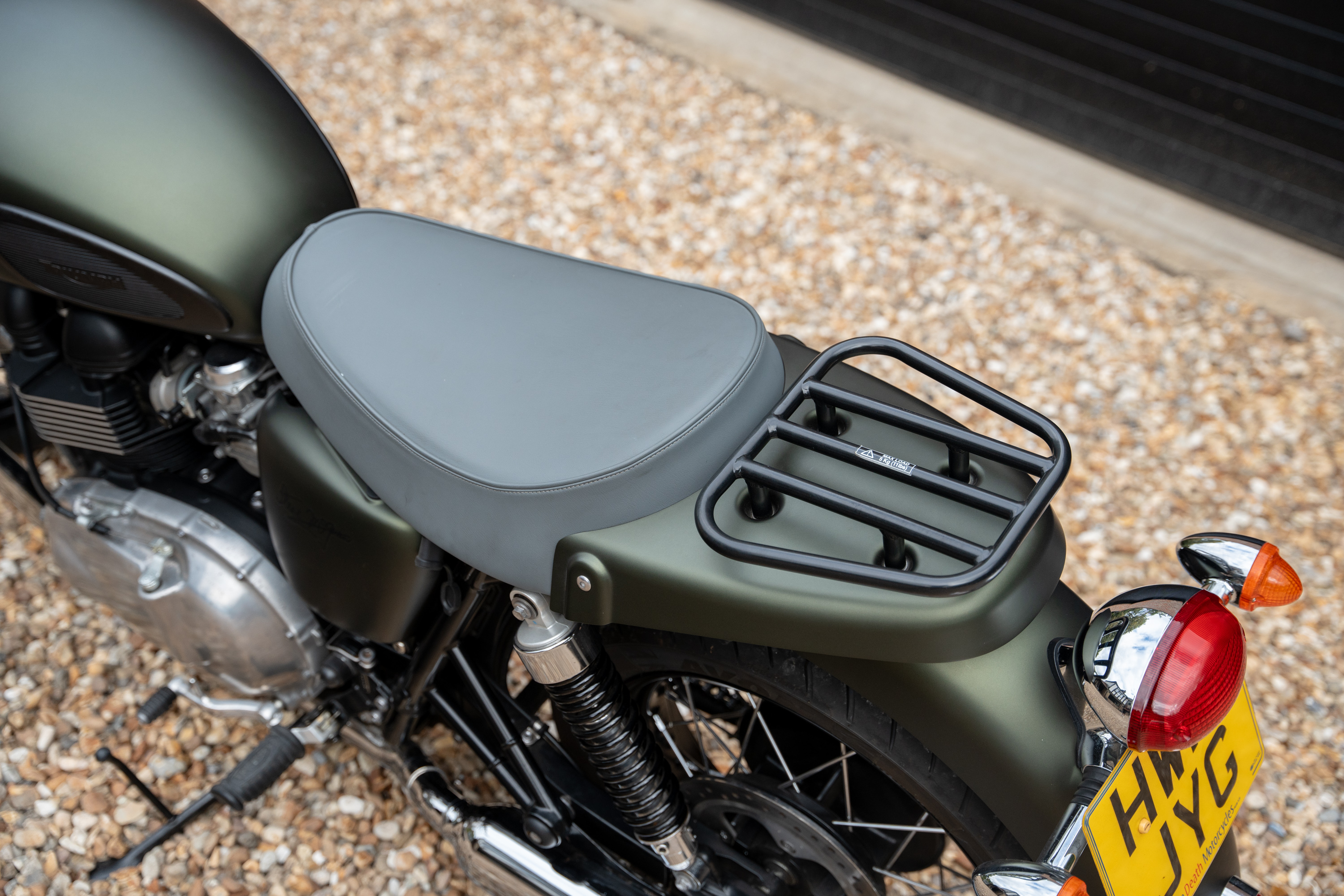 2012 Triumph T100 - 'Steve McQueen' - 1,591 Miles for sale