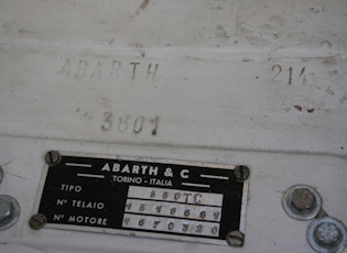1963 ABARTH 850 TC