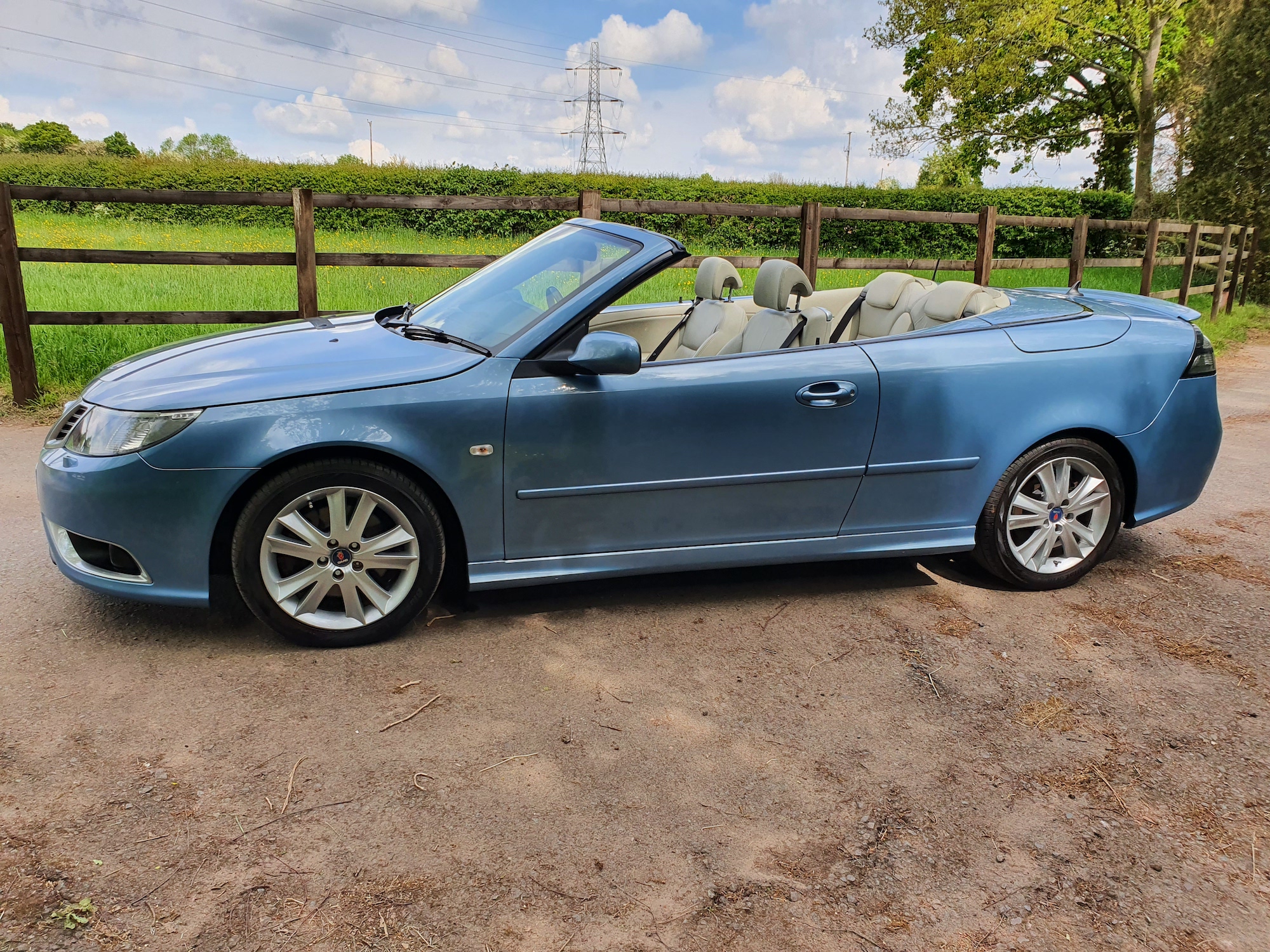 2008 SAAB 9-3 2.8T V6 AERO CONVERTIBLE for sale by auction in Droitwich,  United Kingdom