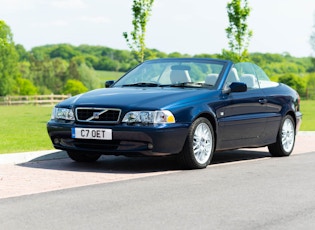 2002 VOLVO C70 CONVERTIBLE - 12,270 MILES FROM NEW