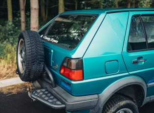 1990 VOLKSWAGEN GOLF COUNTRY SYNCRO - LHD