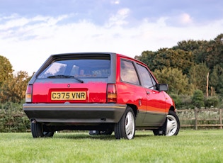 1986 VAUXHALL NOVA 1.3 SR - 23,456 MILES FROM NEW