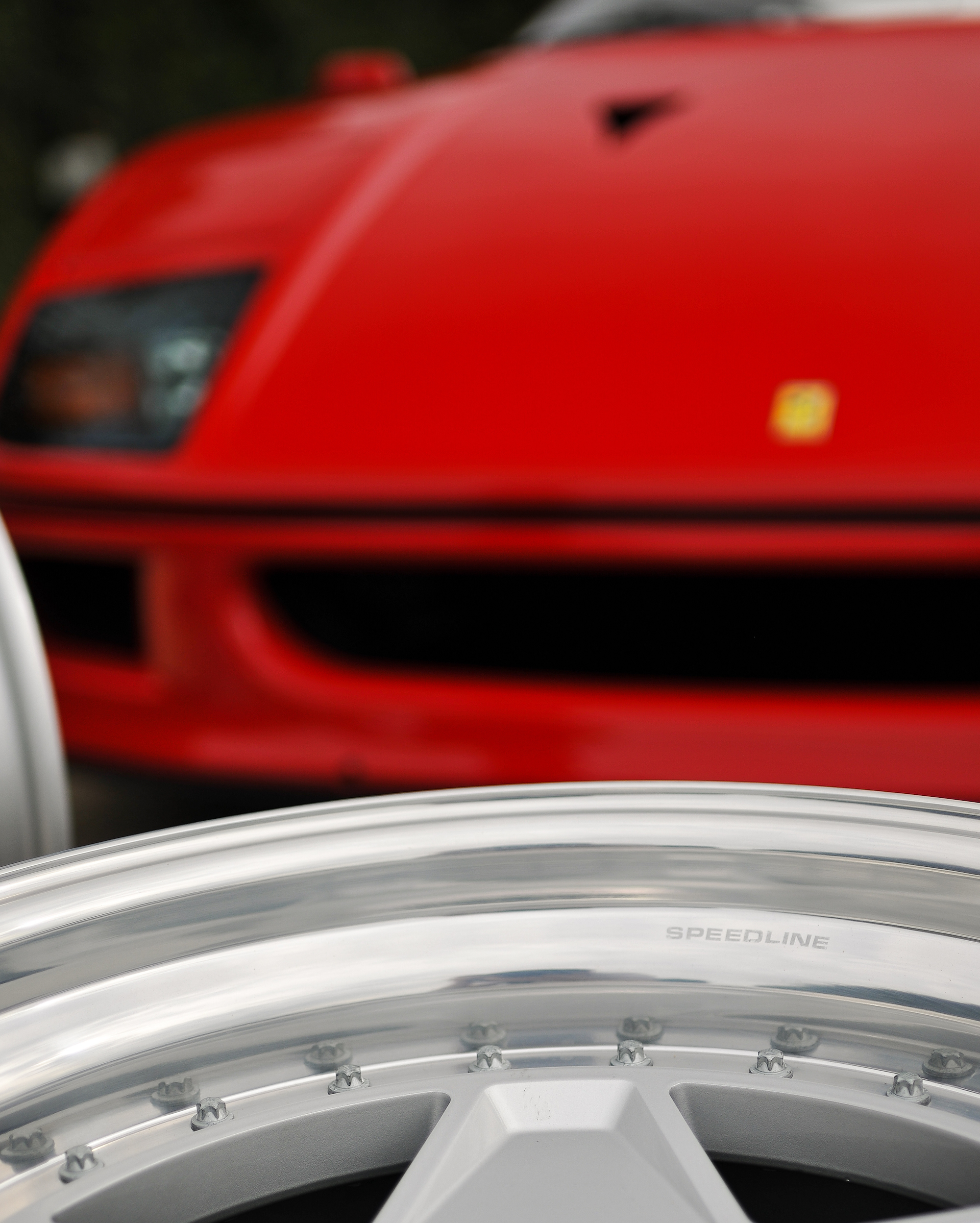 FERRARI F40 WHEELS - SET OF NEW ALLOY WHEELS for sale by