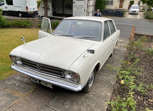 1967 FORD CORTINA 1500 SUPER AUTOMATIC - 6,210 MILES FROM NEW