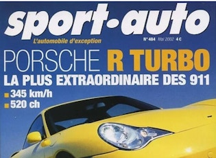2002 RUF RTURBO - NURBURGRING LAP PRESS CAR