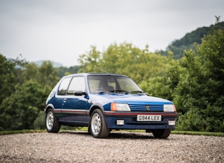 1990 PEUGEOT 205 GTI 1.9 - OWNED BY ANDREW FRANKEL