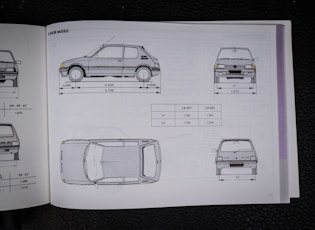 1990 PEUGEOT 205 GTI 1.9 - OWNED BY ANDREW FRANKEL