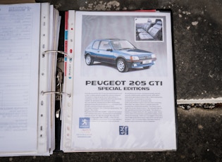 1990 PEUGEOT 205 GTI 1.9 - OWNED BY ANDREW FRANKEL