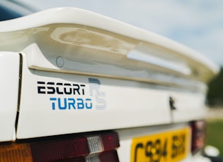 1986 FORD ESCORT RS TURBO