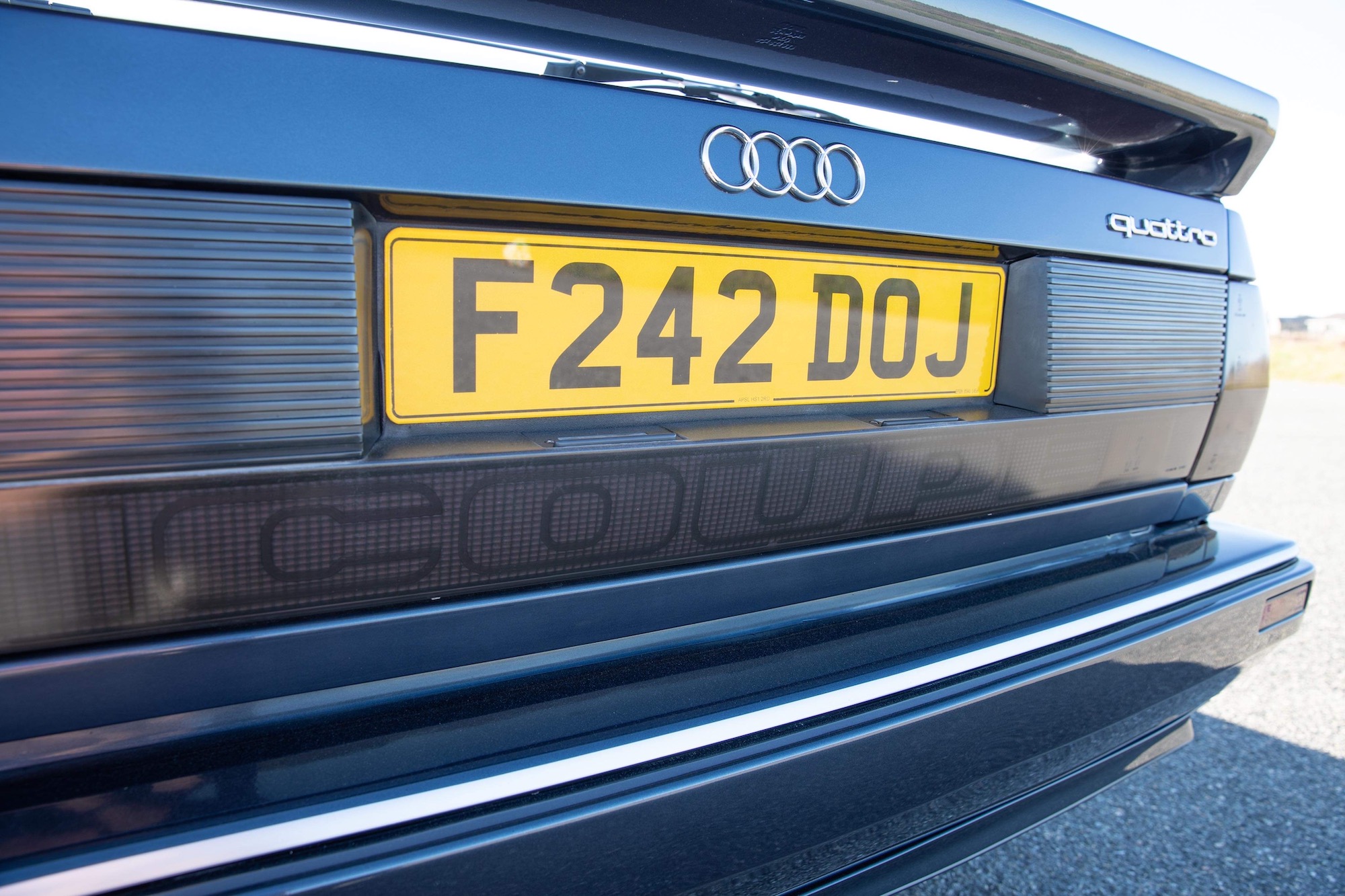 1989 AUDI QUATTRO for sale by auction in Stornoway, United Kingdom