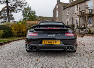 2015 PORSCHE 911 (991) TURBO CABRIOLET