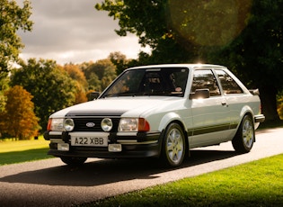 1983 FORD ESCORT RS1600i - 1,932 MILES FROM NEW