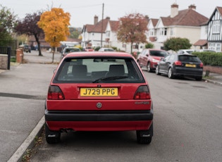 1992 VOLKSWAGEN GOLF (MK2) GTI 8V