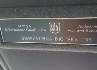 2002 BMW ALPINA (E39) B10 V8S