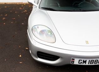 2001 FERRARI 360 MODENA - MANUAL