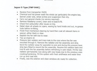 1965 JAGUAR E-TYPE SERIES 1 4.2 FHC