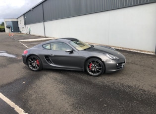 2013 PORSCHE (981) CAYMAN S - MANUAL