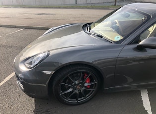 2013 PORSCHE (981) CAYMAN S - MANUAL