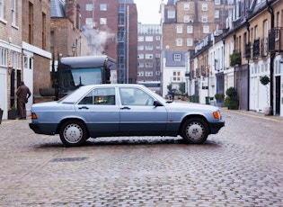 'TYY 1' NUMBER PLATE AND 1990 MERCEDES-BENZ 190E